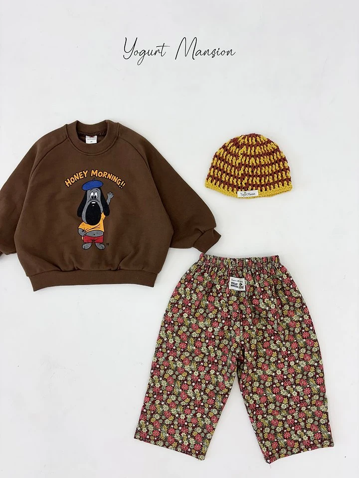 Yogurt Mansion - Korean Children Fashion - #designkidswear - Flower Bud Pants - 3