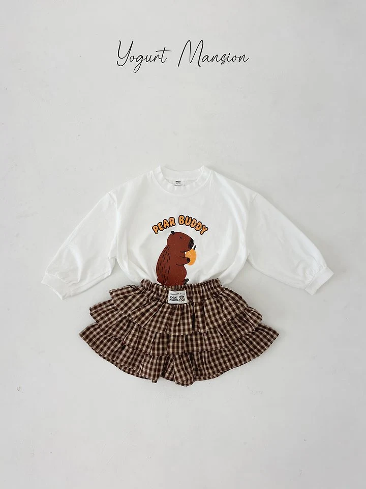 Yogurt Mansion - Korean Children Fashion - #discoveringself - Pear Tee - 5