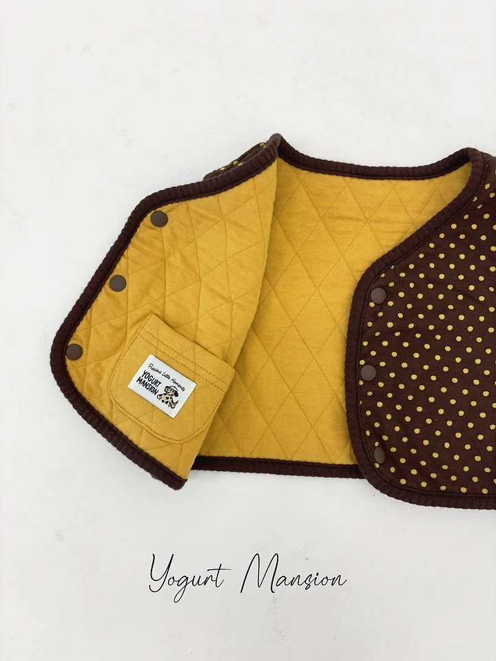 Yogurt Mansion - Korean Children Fashion - #discoveringself - Caramel Vest - 3