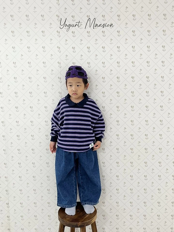 Yogurt Mansion - Korean Children Fashion - #discoveringself - Big Bro Sweatshirt - 12