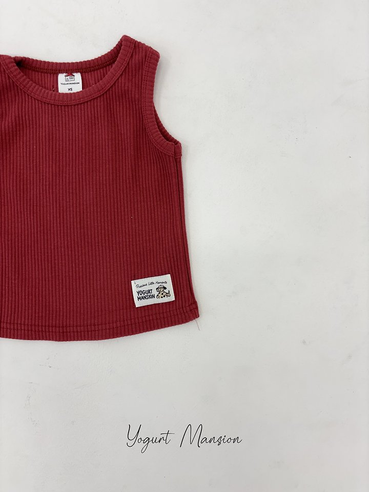 Yogurt Mansion - Korean Children Fashion - #discoveringself - Bonbon Sleeveless Top - 3