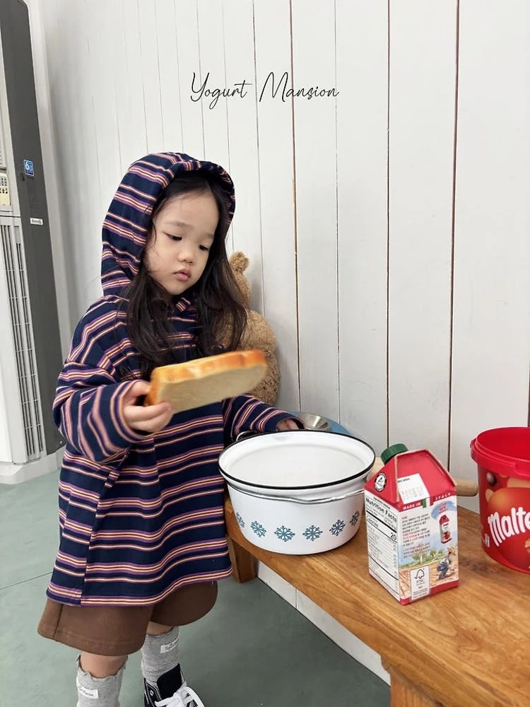 Yogurt Mansion - Korean Children Fashion - #discoveringself - Honey Bee Hoodie - 11