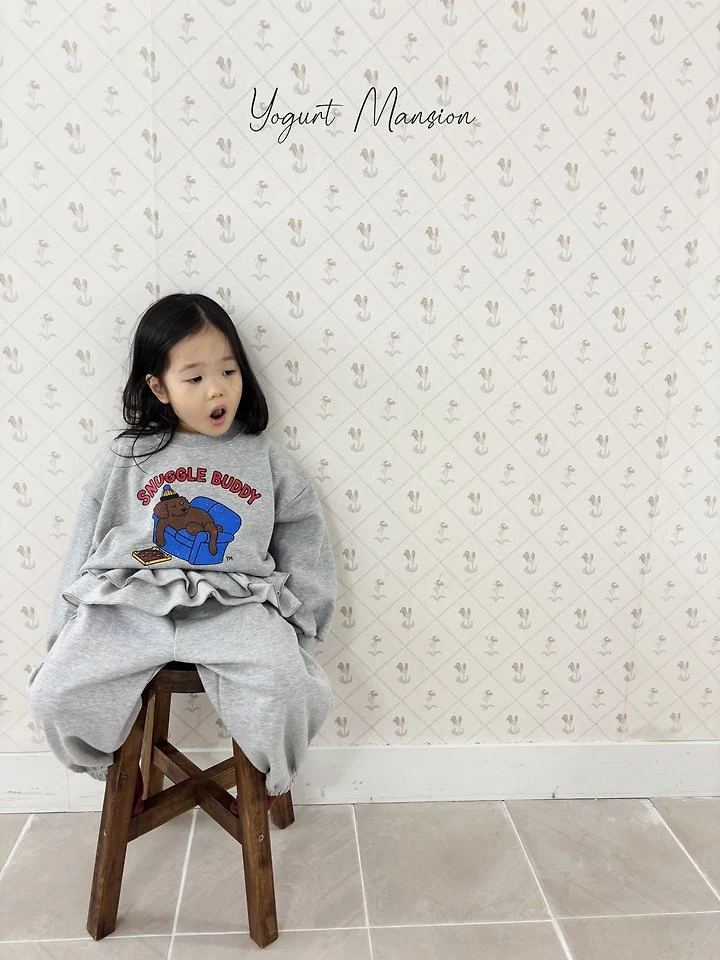 Yogurt Mansion - Korean Children Fashion - #discoveringself - Homebody Sweatshirt - 9