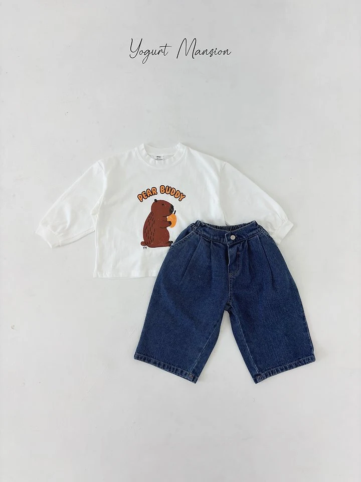 Yogurt Mansion - Korean Children Fashion - #fashionkids - Pear Tee - 6