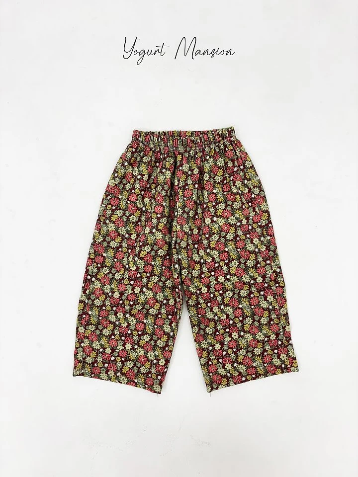Yogurt Mansion - Korean Children Fashion - #fashionkids - Flower Bud Pants - 5