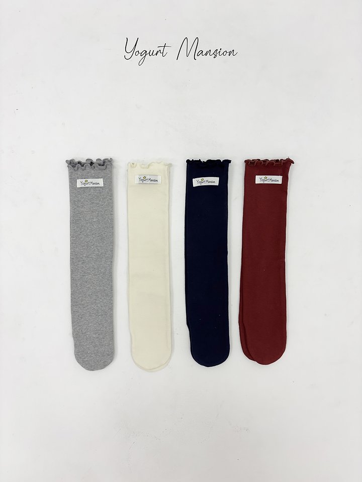 Yogurt Mansion - Korean Children Fashion - #kidsshorts - Yogurt Knee Socks