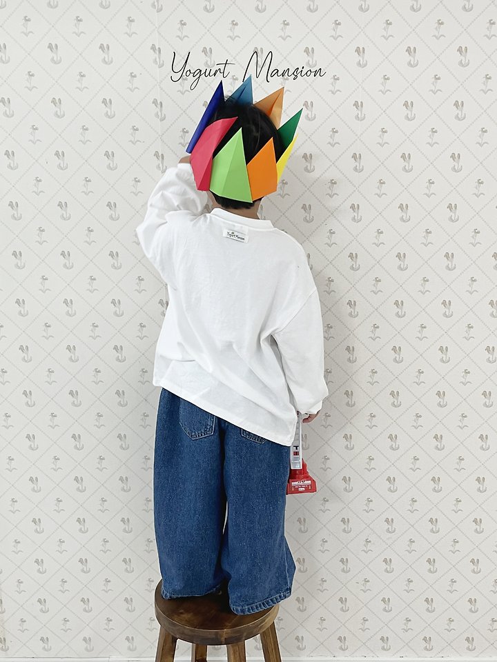 Yogurt Mansion - Korean Children Fashion - #kidsshorts - Birthday Tee - 11