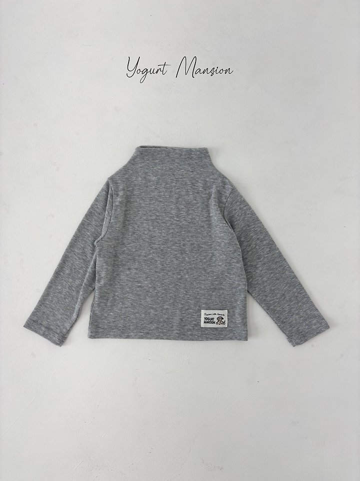 Yogurt Mansion - Korean Children Fashion - #kidsshorts - Mini Turtleneck Tee - 3