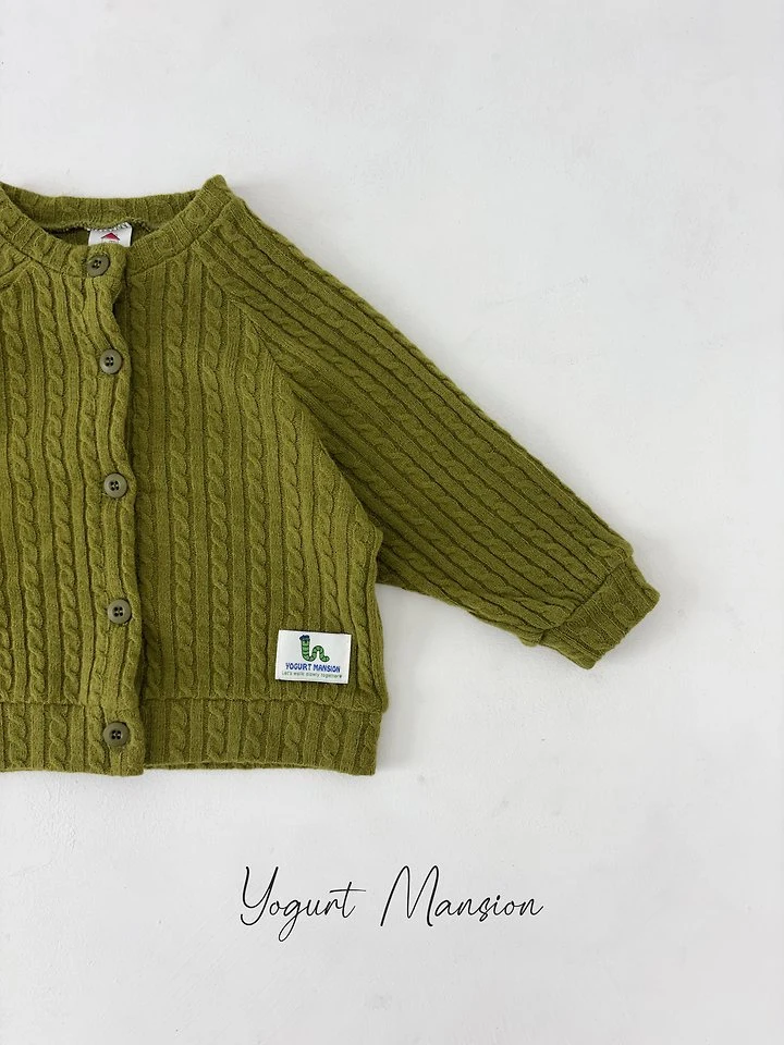 Yogurt Mansion - Korean Children Fashion - #kidsstore - Crayon Cardigan - 7