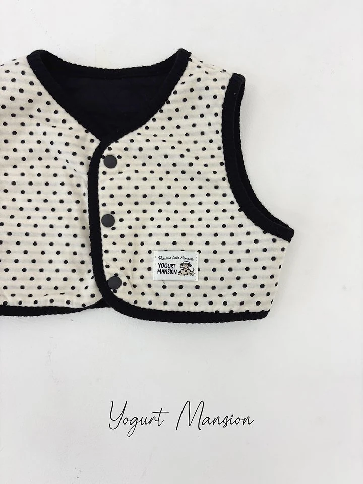Yogurt Mansion - Korean Children Fashion - #kidsstore - Caramel Vest - 6