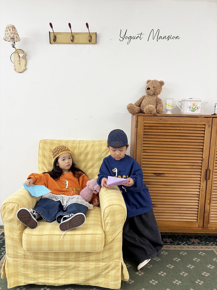 Yogurt Mansion - Korean Children Fashion - #kidsstore - Buddy Sweatshirt - 9
