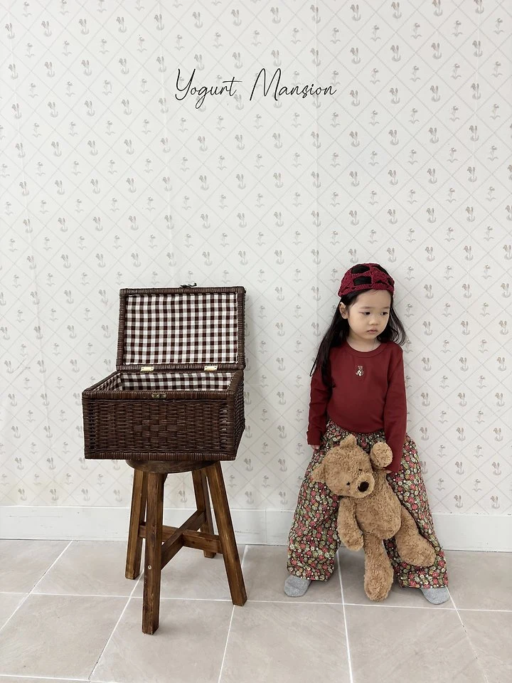 Yogurt Mansion - Korean Children Fashion - #kidsstore - Flower Bud Pants - 7