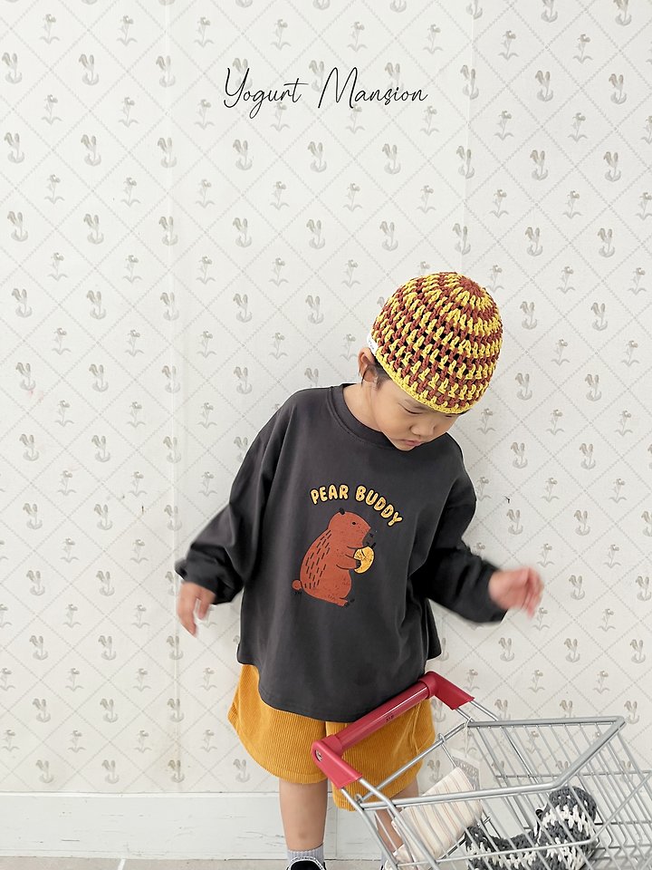 Yogurt Mansion - Korean Children Fashion - #kidzfashiontrend - Pear Tee - 9