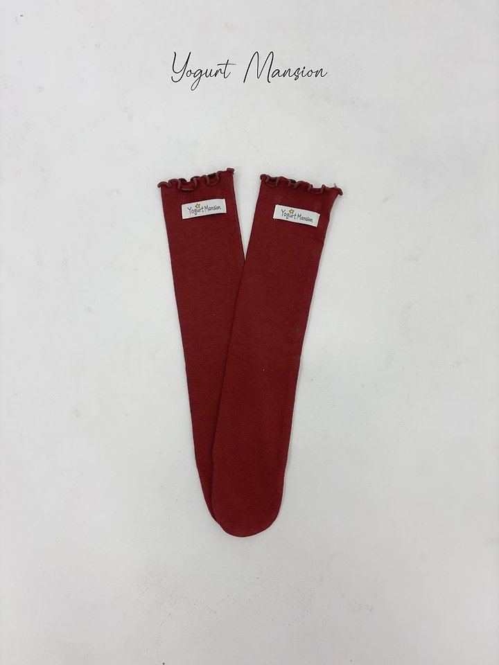 Yogurt Mansion - Korean Children Fashion - #littlefashionista - Yogurt Knee Socks - 5