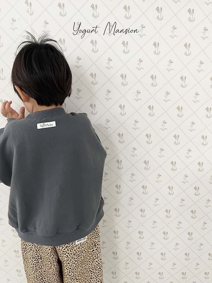 Yogurt Mansion - Korean Children Fashion - #littlefashionista - Beaver Sweatshirt - 12