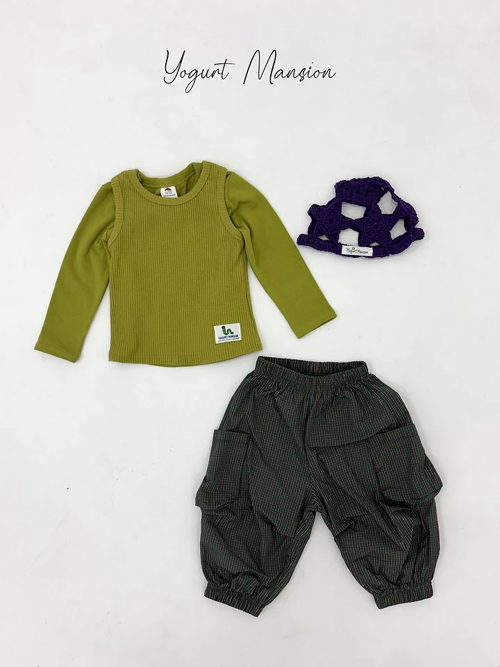 Yogurt Mansion - Korean Children Fashion - #littlefashionista - Bear Tee - 8