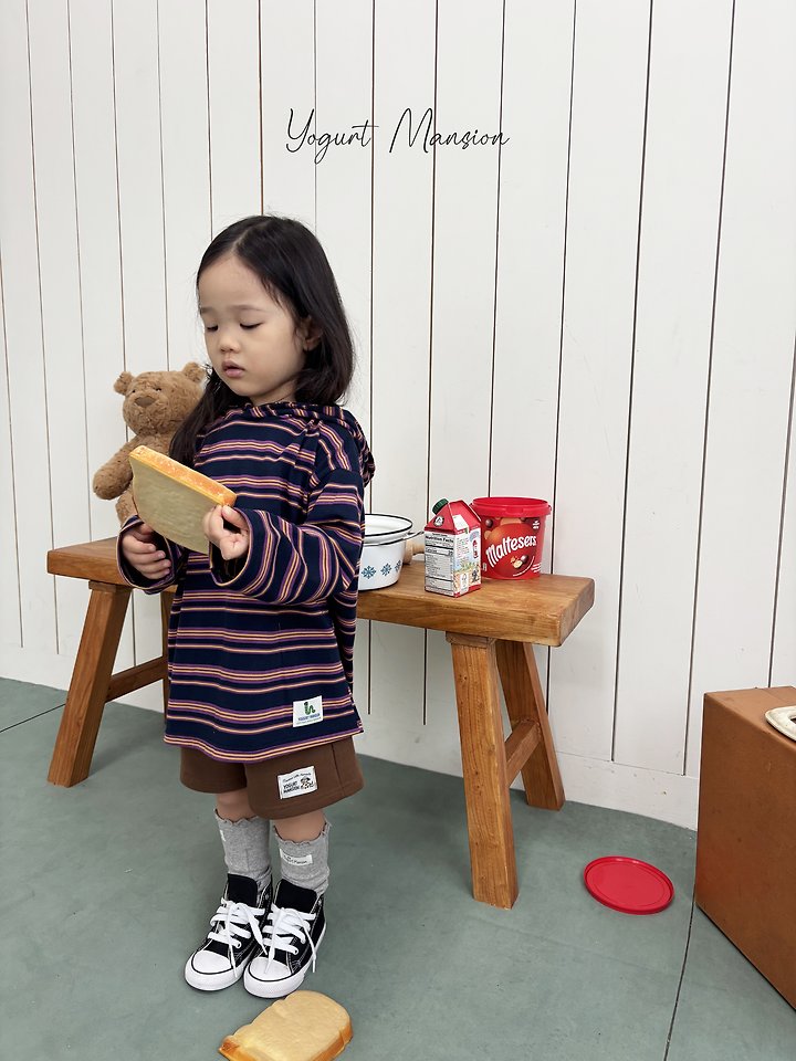 Yogurt Mansion - Korean Children Fashion - #littlefashionista - Snack Pants - 9