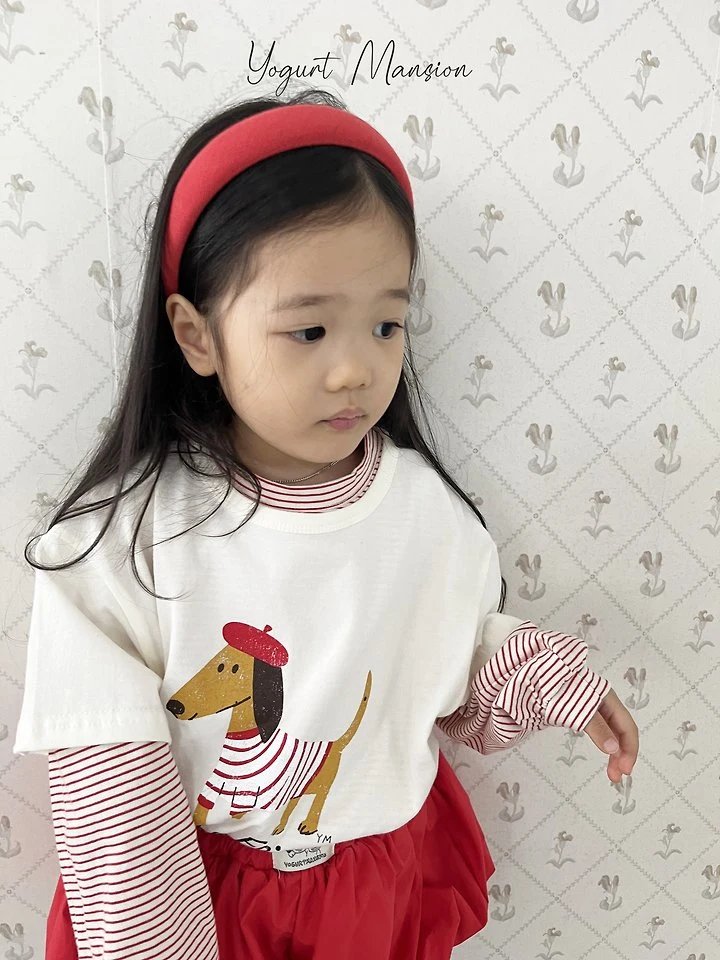 Yogurt Mansion - Korean Children Fashion - #magicofchildhood - Cocoa Tee - 12
