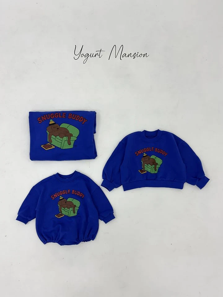 Yogurt Mansion - Korean Children Fashion - #magicofchildhood - Homebody Sweatshirt - 2