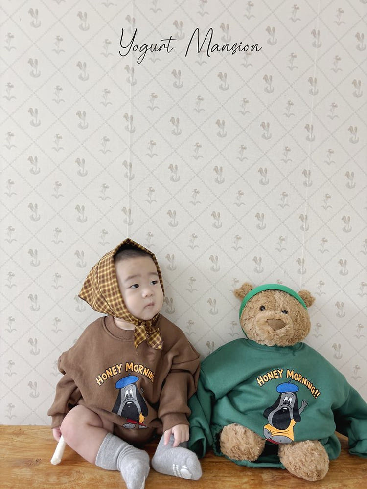 Yogurt Mansion - Korean Children Fashion - #magicofchildhood - Bebe Good Morning Suit - 9