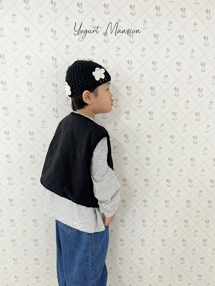Yogurt Mansion - Korean Children Fashion - #minifashionista - Caramel Vest - 11