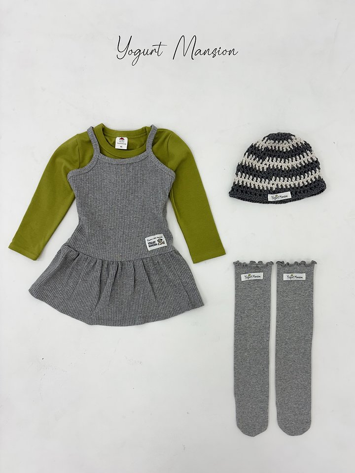 Yogurt Mansion - Korean Children Fashion - #minifashionista - Ellie One-piece - 6