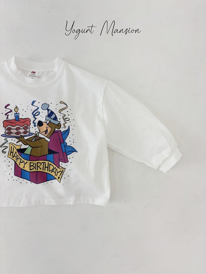 Yogurt Mansion - Korean Children Fashion - #prettylittlegirls - Birthday Tee - 2