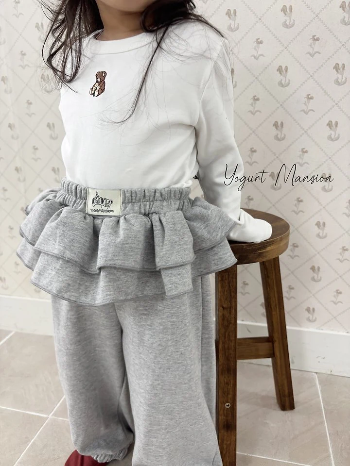Yogurt Mansion - Korean Children Fashion - #prettylittlegirls - Bear Tee - 11
