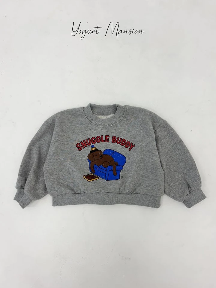 Yogurt Mansion - Korean Children Fashion - #minifashionista - Homebody Sweatshirt - 4