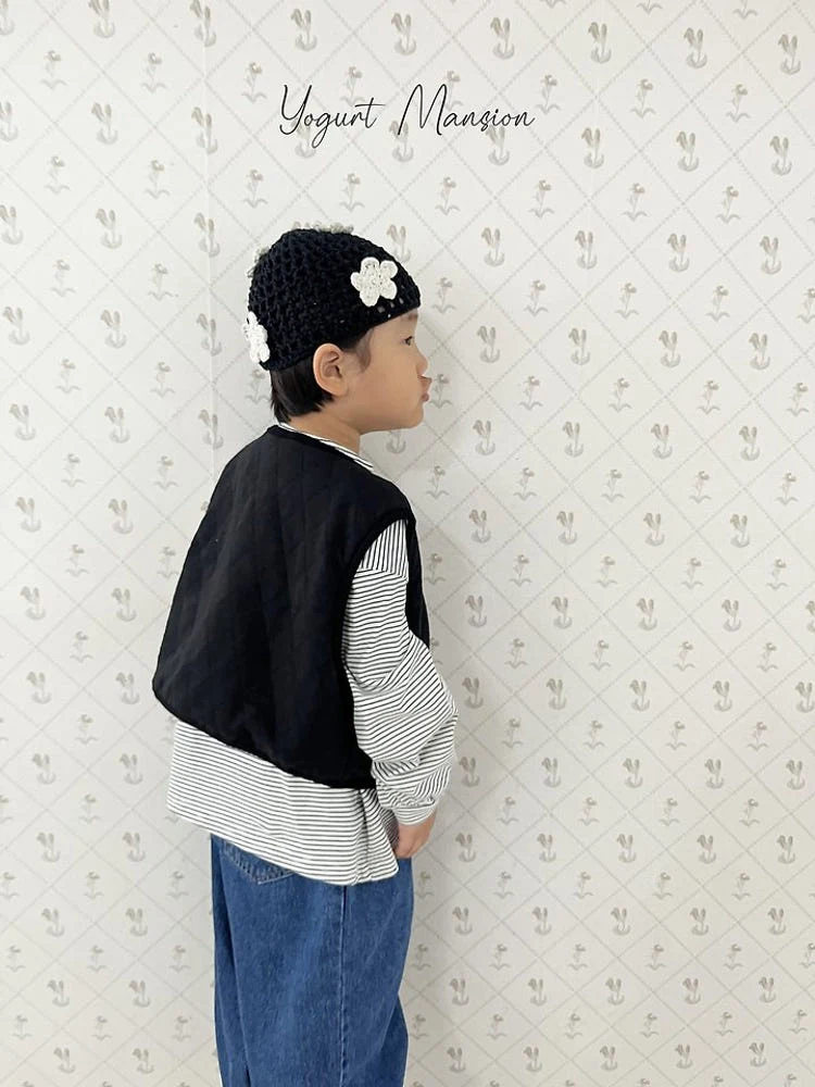 Yogurt Mansion - Korean Children Fashion - #prettylittlegirls - Flower Beanie - 6