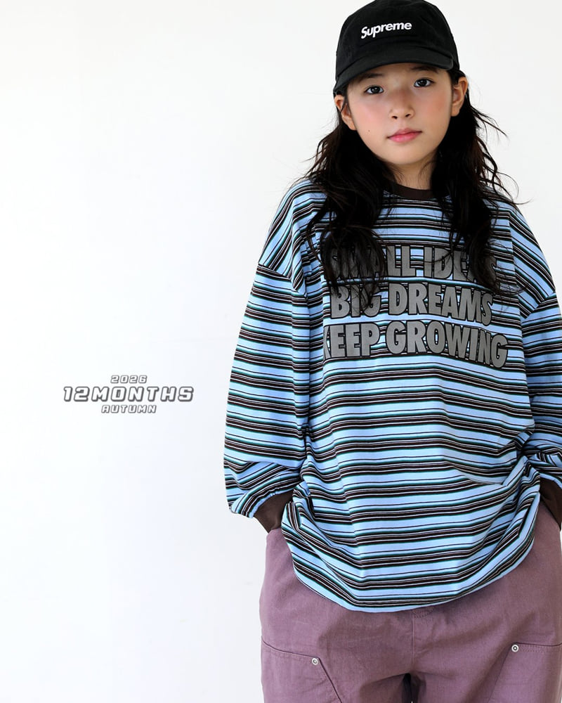 12 Month - Korean Children Fashion - #Kfashion4kids - Growing Tee - 12