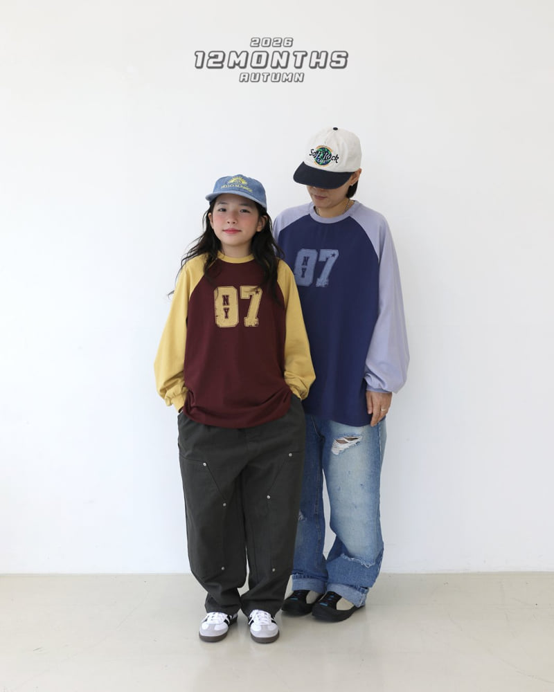 12 Month - Korean Children Fashion - #Kfashion4kids - 07 Raglan Tee - 9