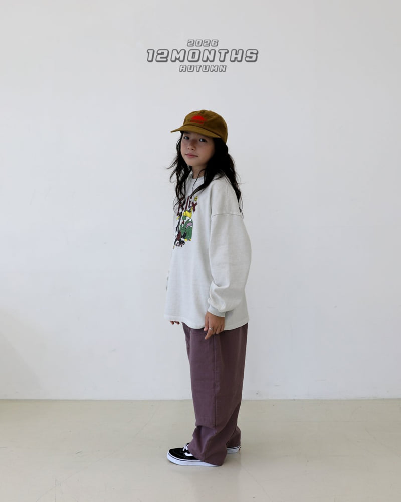 12 Month - Korean Children Fashion - #Kfashion4kids - Nyang Pigment Tee - 6