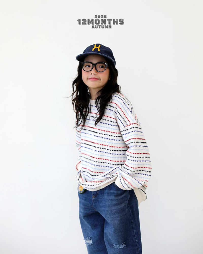 12 Month - Korean Children Fashion - #childofig - Jacquard Sweatshirt - 9