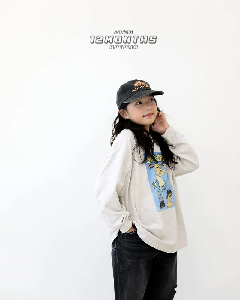12 Month - Korean Children Fashion - #childofig - Oops Tee - 12