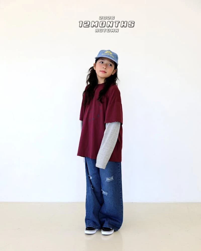 12 Month - Korean Children Fashion - #childofig - Layered Tee - 10