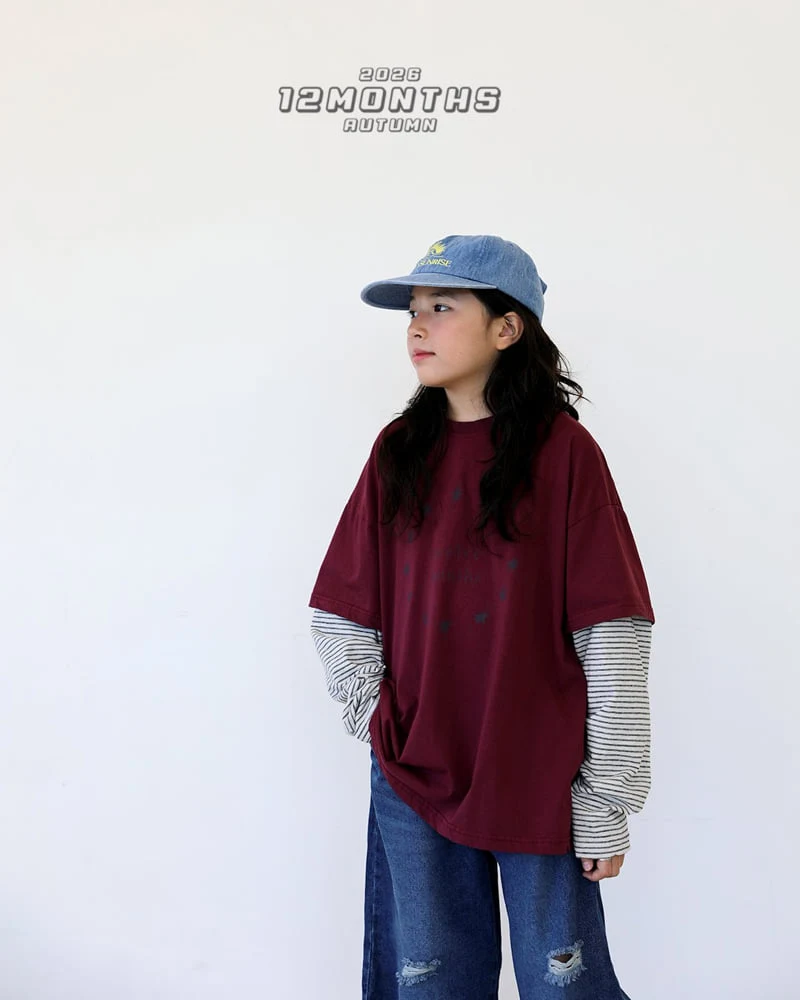 12 Month - Korean Children Fashion - #childofig - Layered Tee - 11