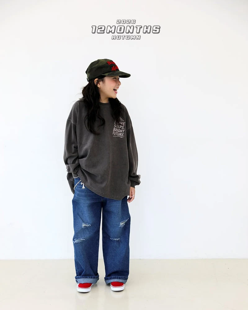 12 Month - Korean Children Fashion - #childofig - Vintage Denim Pants - 10