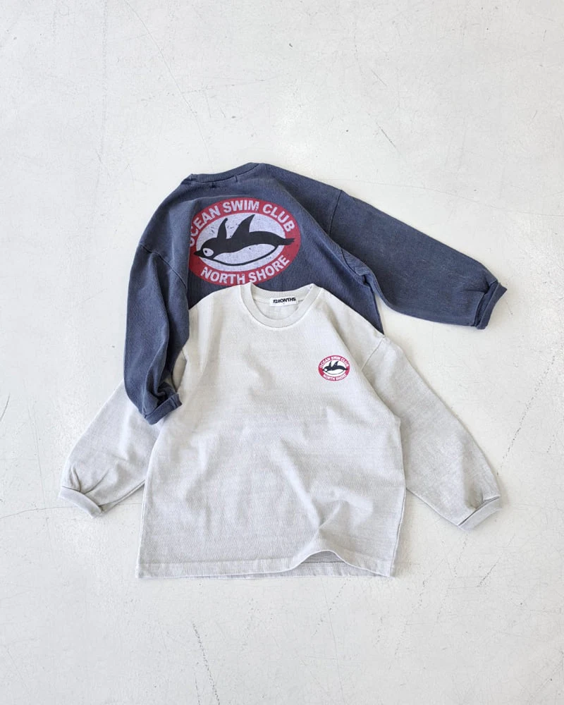 12 Month - Korean Children Fashion - #childofig - Penguin Pigment Tee