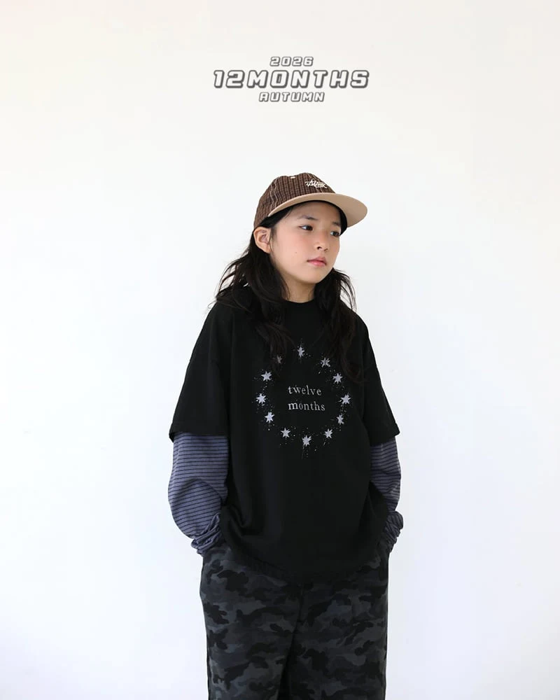 12 Month - Korean Children Fashion - #childrensboutique - Layered Tee - 12