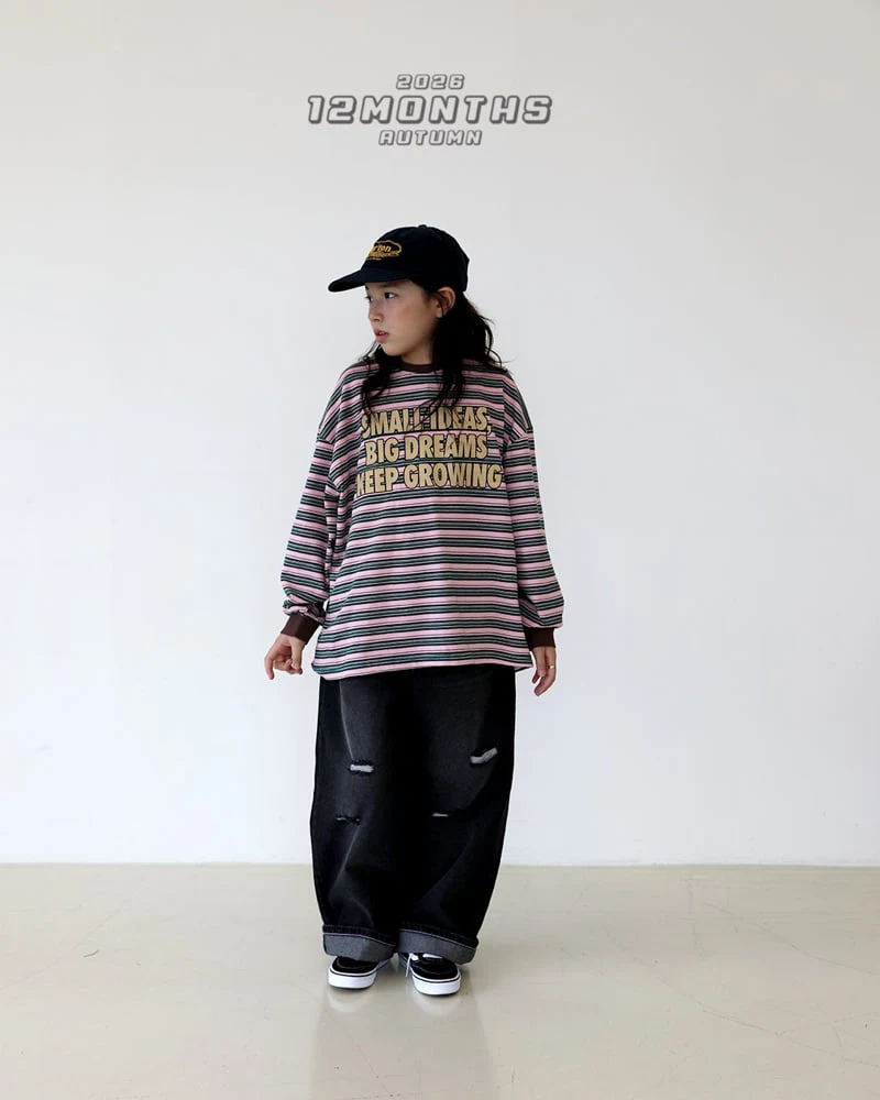 12 Month - Korean Children Fashion - #designkidswear - Vintage Denim Pants - 12