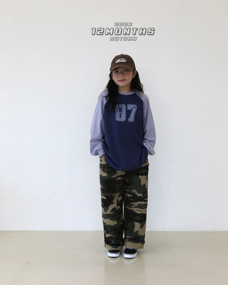12 Month - Korean Children Fashion - #kidsshorts - 07 Raglan Tee - 6
