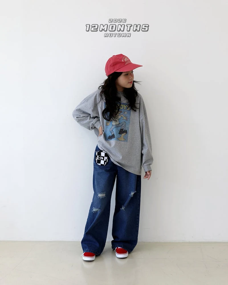 12 Month - Korean Children Fashion - #kidsshorts - Oops Tee - 3