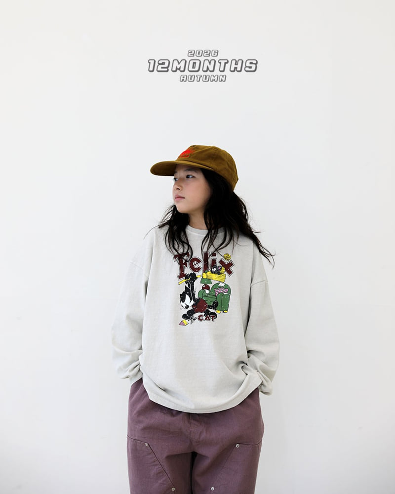 12 Month - Korean Children Fashion - #kidsshorts - Nyang Pigment Tee - 3