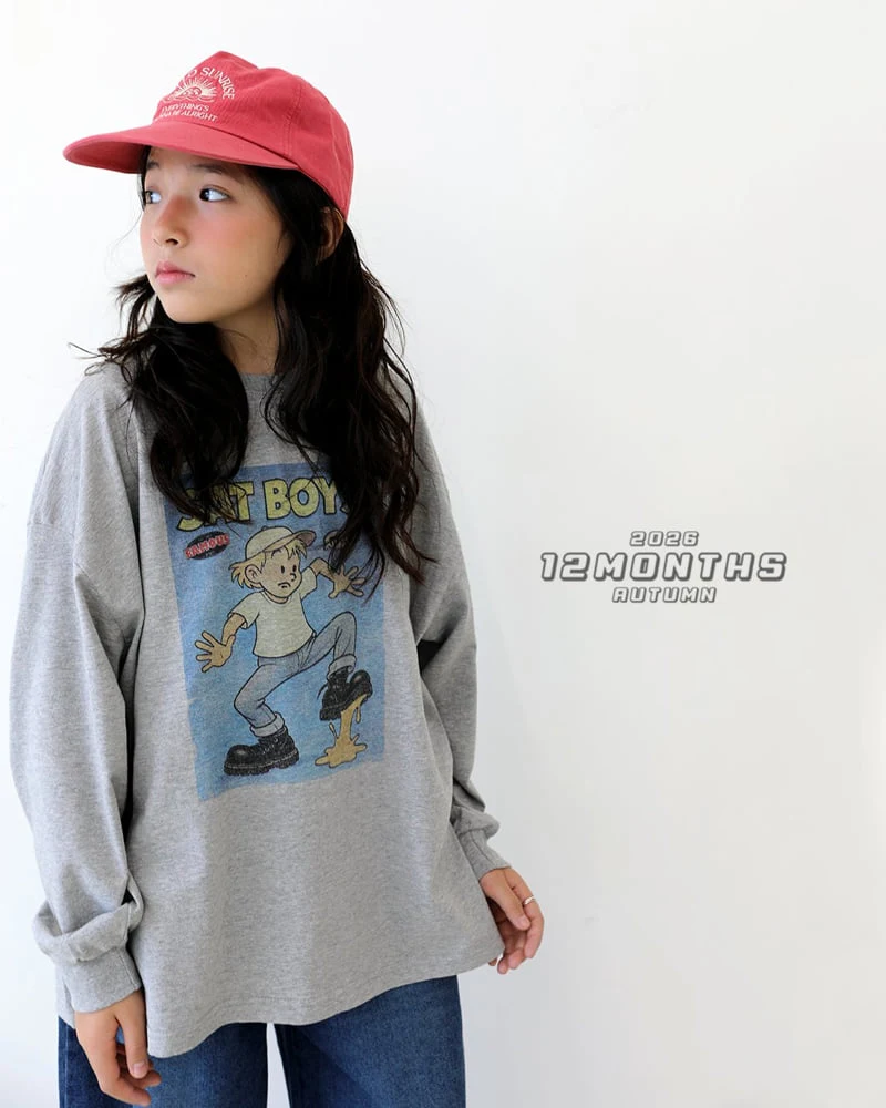 12 Month - Korean Children Fashion - #kidsshorts - Oops Tee - 4