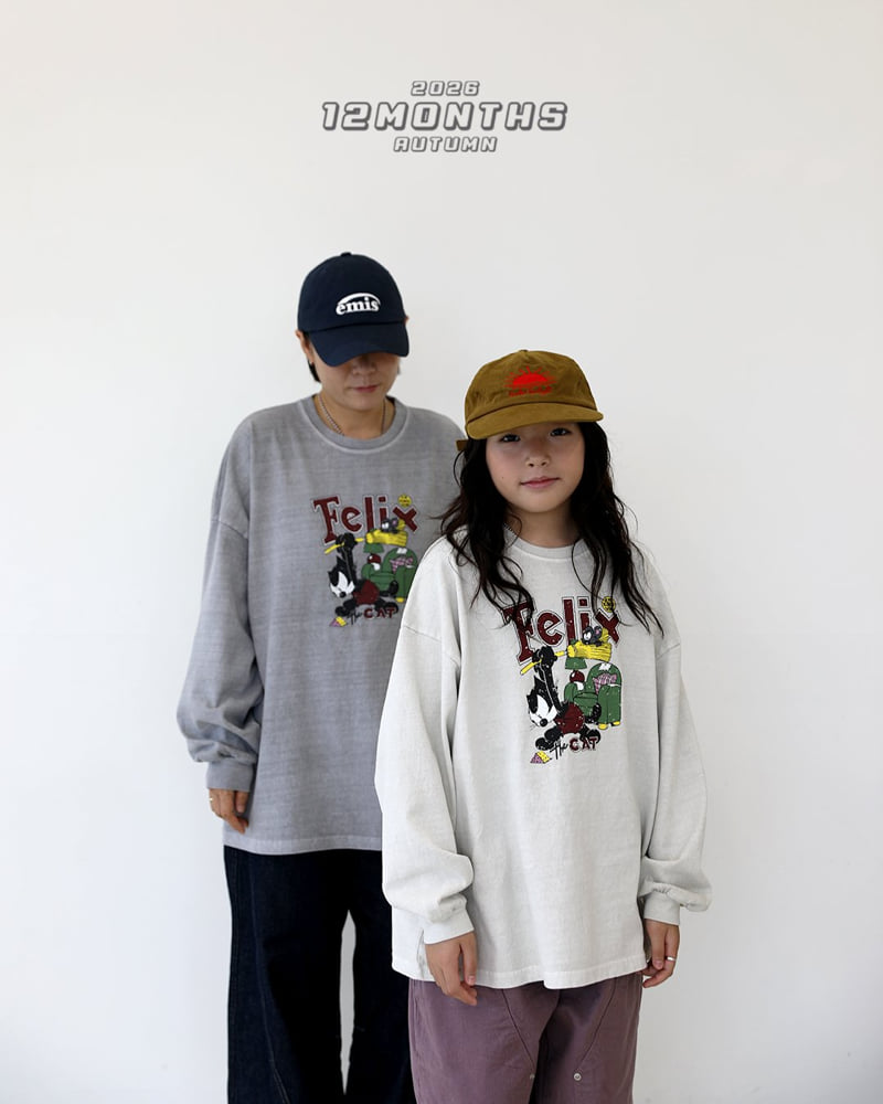 12 Month - Korean Children Fashion - #kidsshorts - Nyang Pigment Tee - 4
