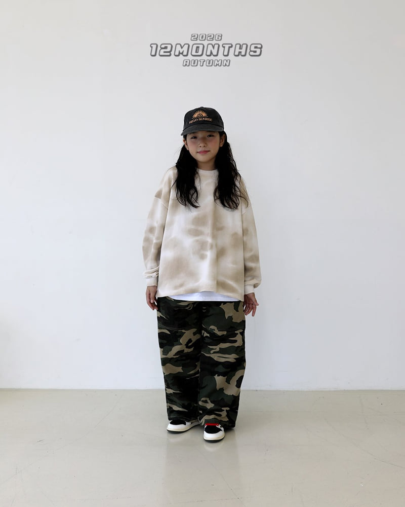 12 Month - Korean Children Fashion - #littlefashionista - Tie-Dye Tee - 11