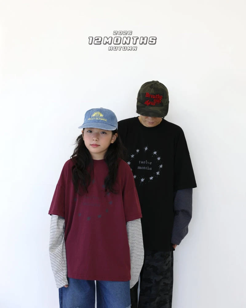12 Month - Korean Children Fashion - #littlefashionista - Layered Tee - 6