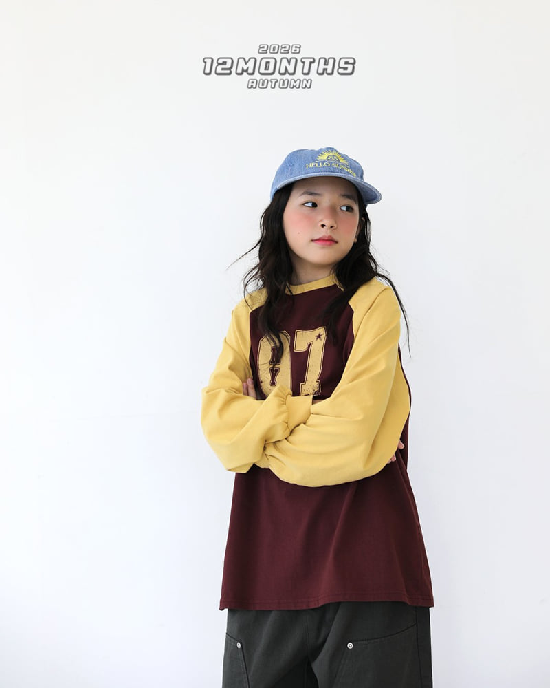 12 Month - Korean Children Fashion - #magicofchildhood - 07 Raglan Tee - 11