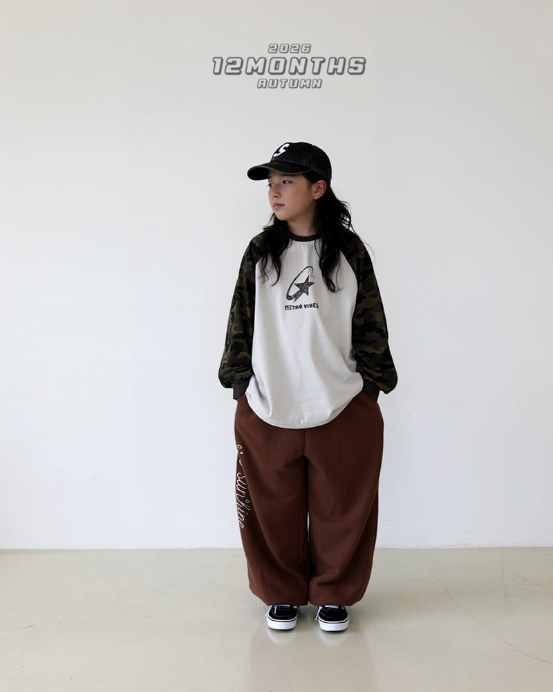 12 Month - Korean Children Fashion - #magicofchildhood - Camo Raglan Tee - 7